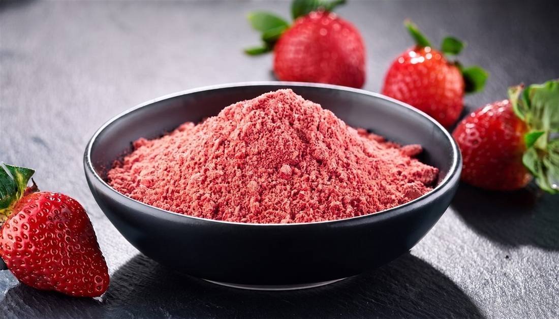 Strawberry Powder — export quality, India